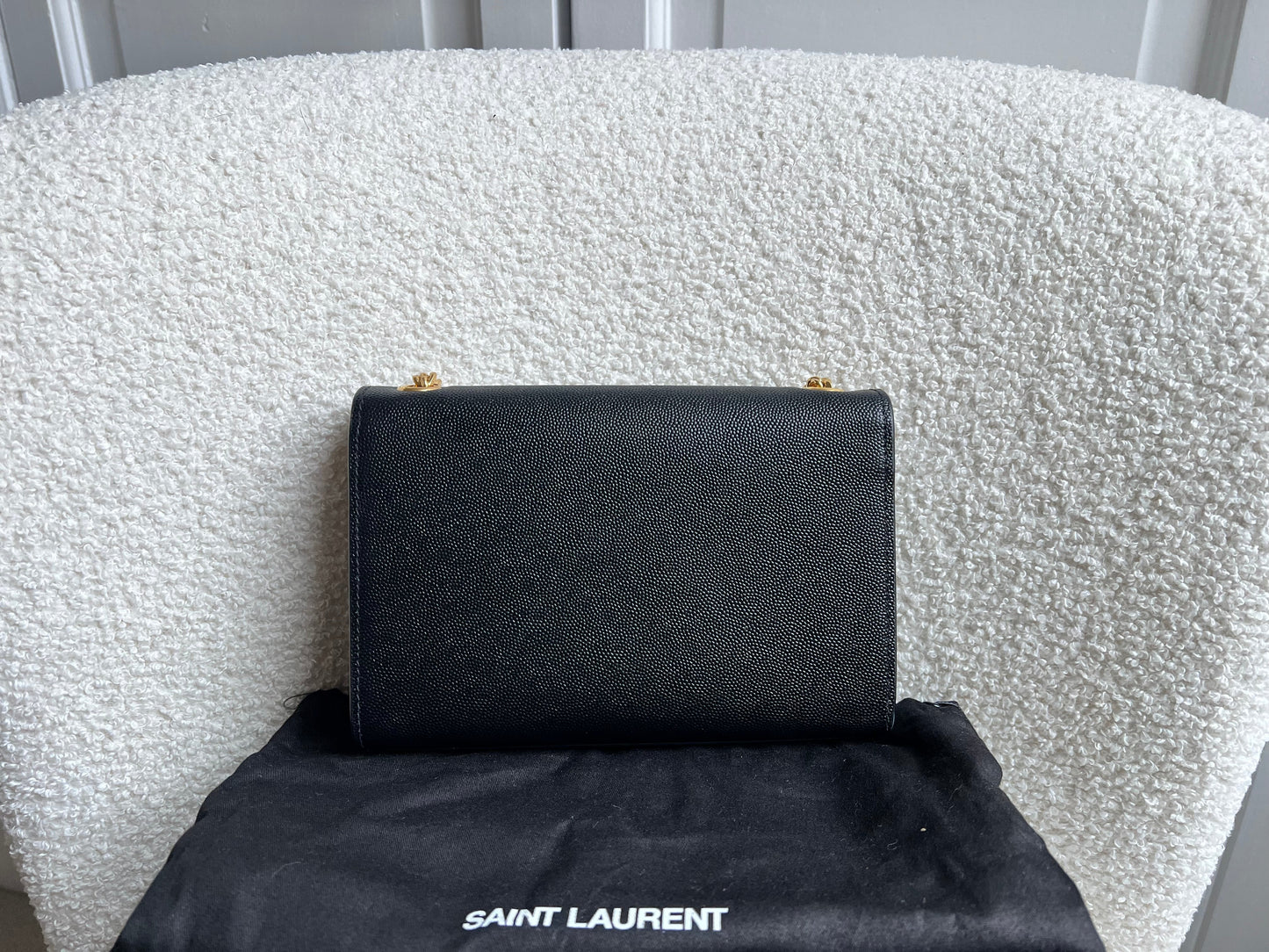 Yves Saint Laurent (YSL) Black Small Kate with Gold Hardware (RRP £1,550)