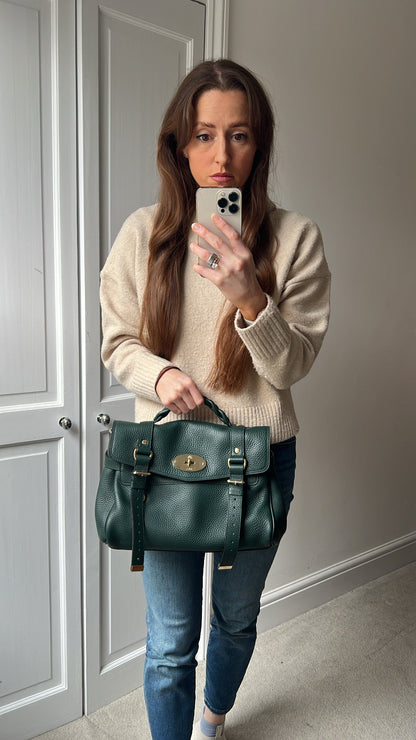 Mulberry Green Regular Alexa (RRP £1250)