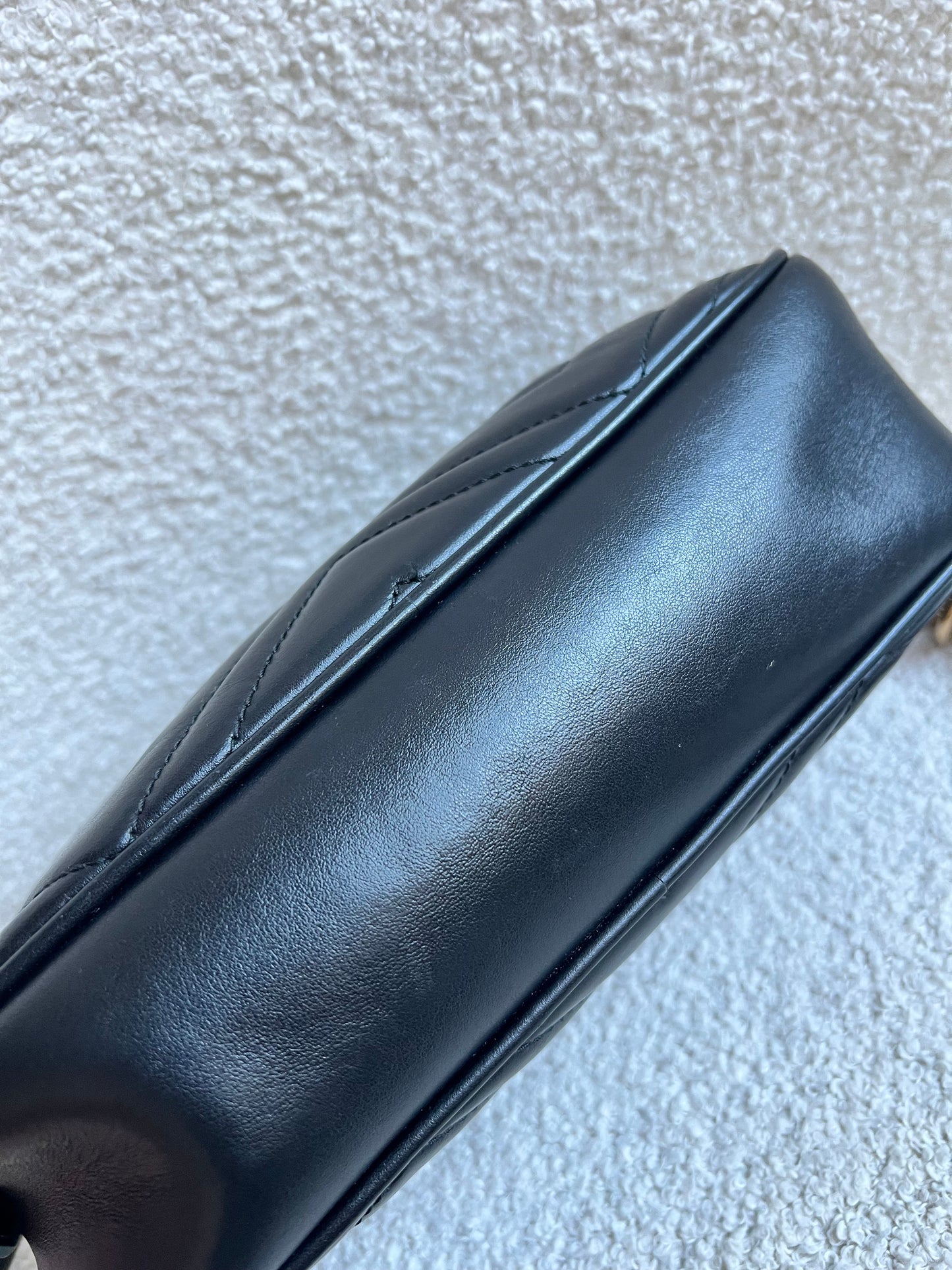 Gucci GG Black Marmont Small Shoulder Bag (RRP £1440)
