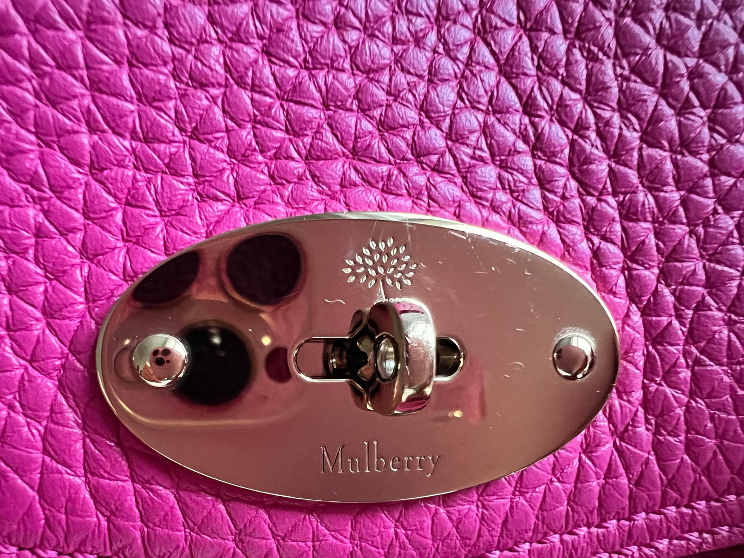 Mulberry Pink Mini Alexa (RRP £995)