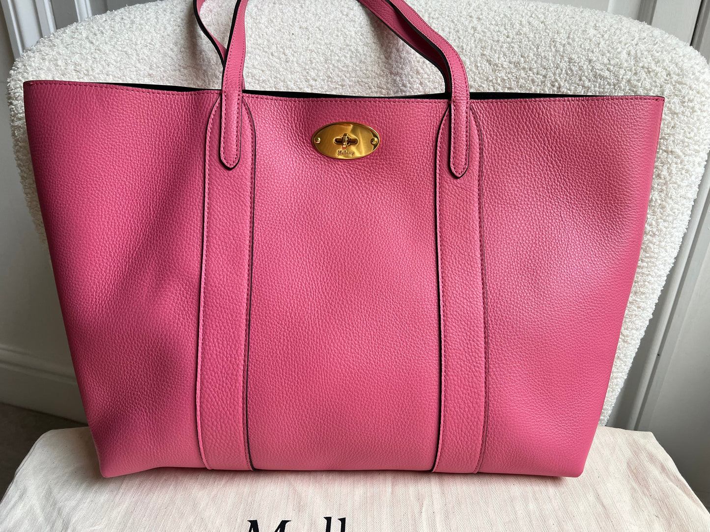 Mulberry Candy Pink Bayswater Tote (RRP £845)