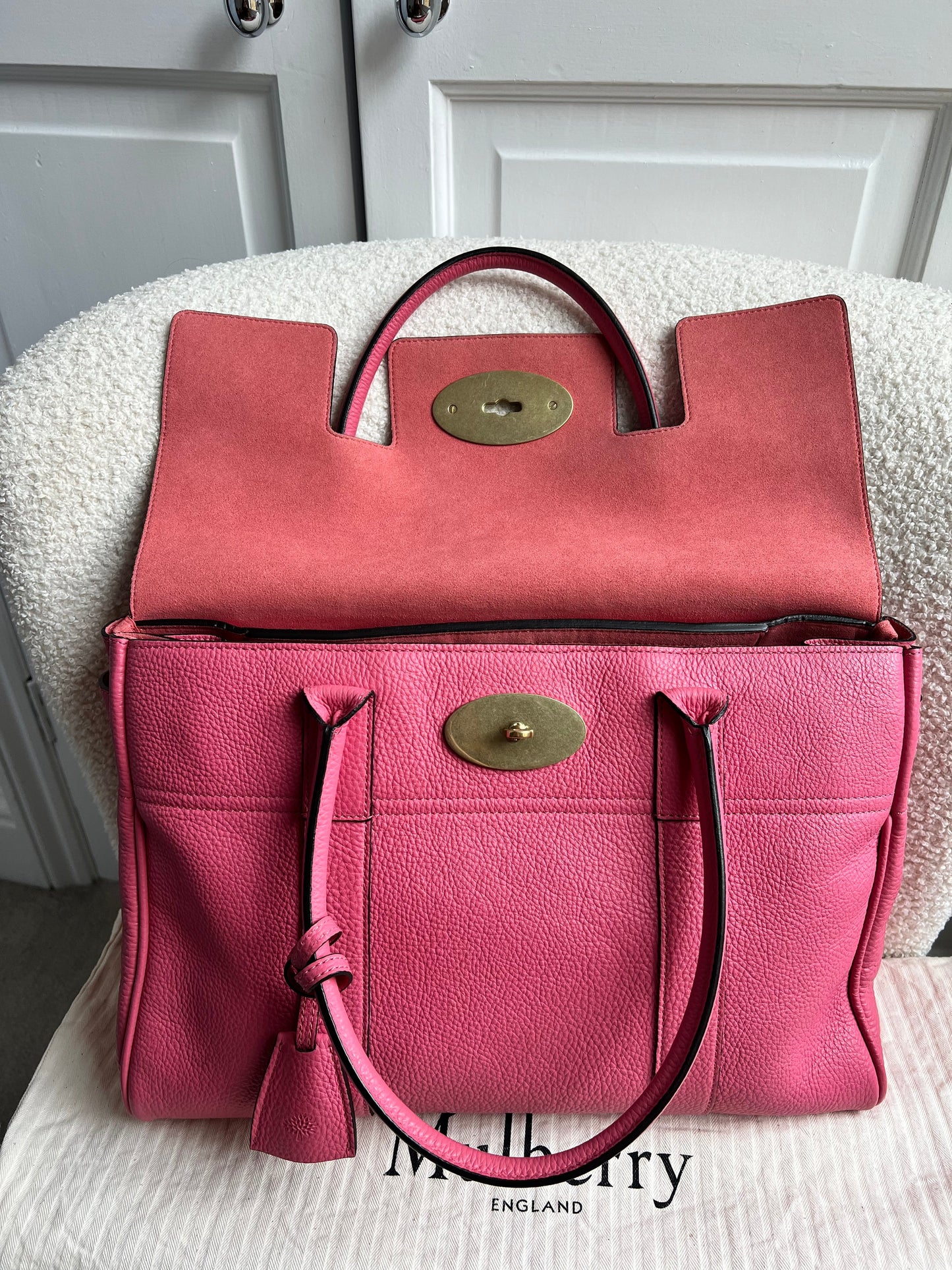 Mulberry Geranium Pink Bayswater (RRP £1095)