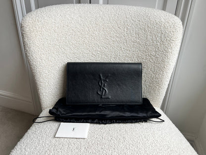 Yves Saint Laurent (YSL) Black Belle de Jour Clutch