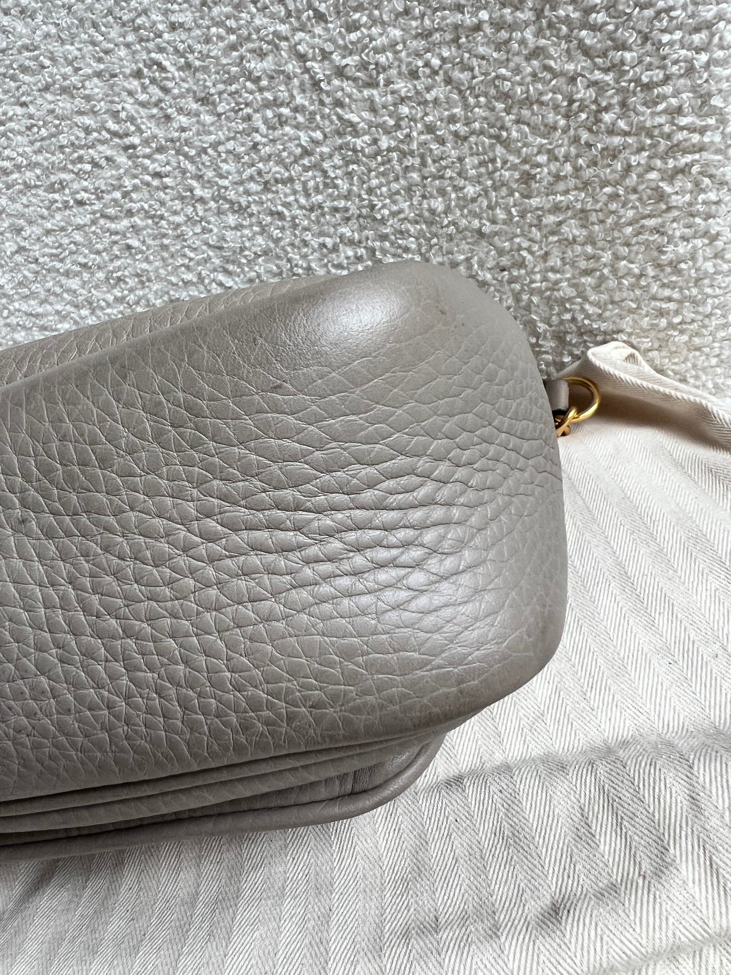 Mulberry Solid Grey Darley Shoulder Bag (RRP £1095)