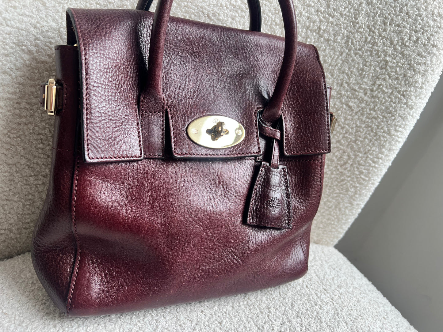 Mulberry Oxblood Mini Cara Backpack (RRP £850)