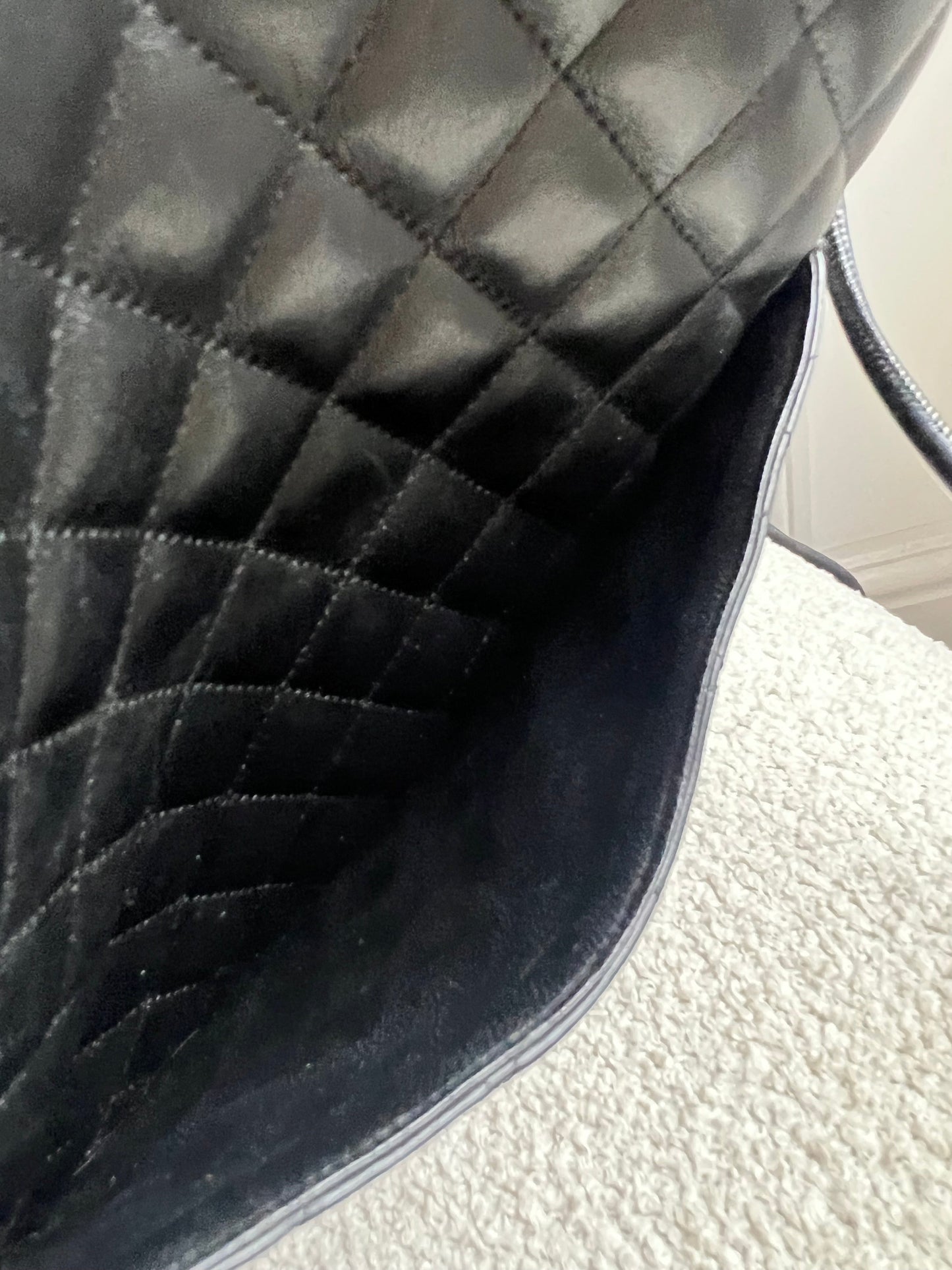 Chanel Black and White Cambon Line Large Crossbody