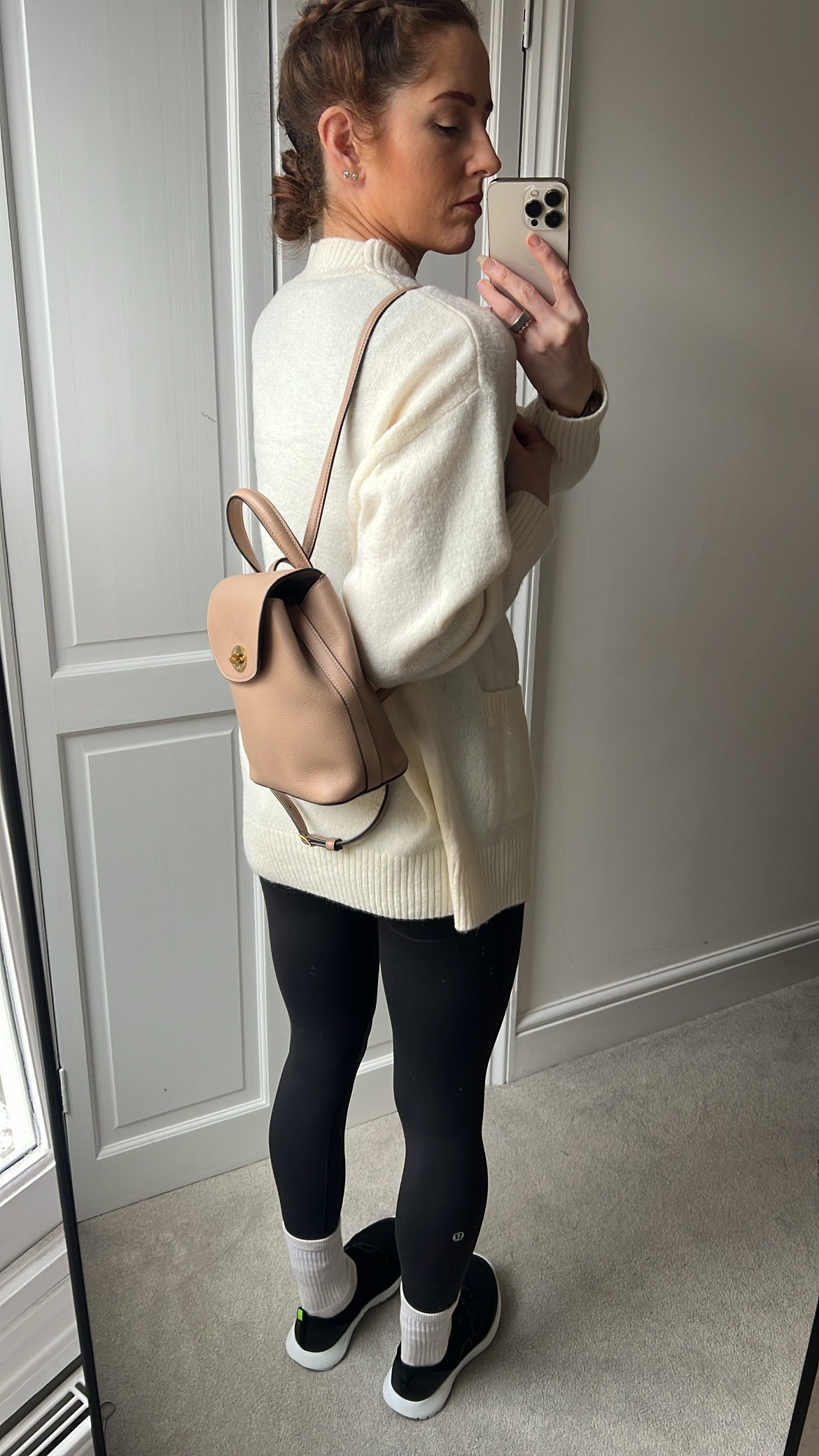 Mulberry Rosewater Mini Bayswater Backpack (RRP £695)