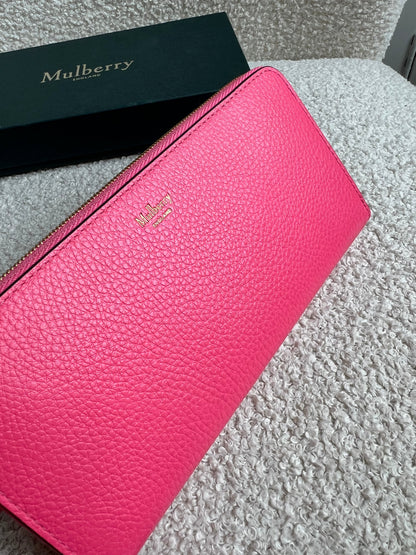 Mulberry Zip Around Continental Wallet (RRP £375)