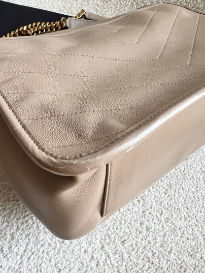Yves Saint Laurent (YSL) Beige Medium Niki Chain Bag (RRP £2500)