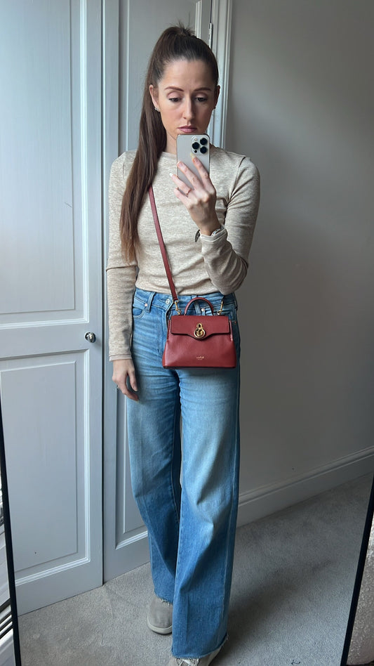 Mulberry Rust Micro Seaton (RRP £795)