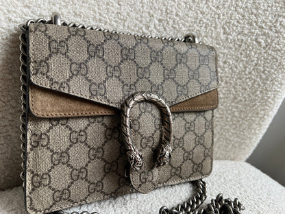 Gucci Dionysus GG Supreme Mini Shoulder Bag (RRP £1,890)