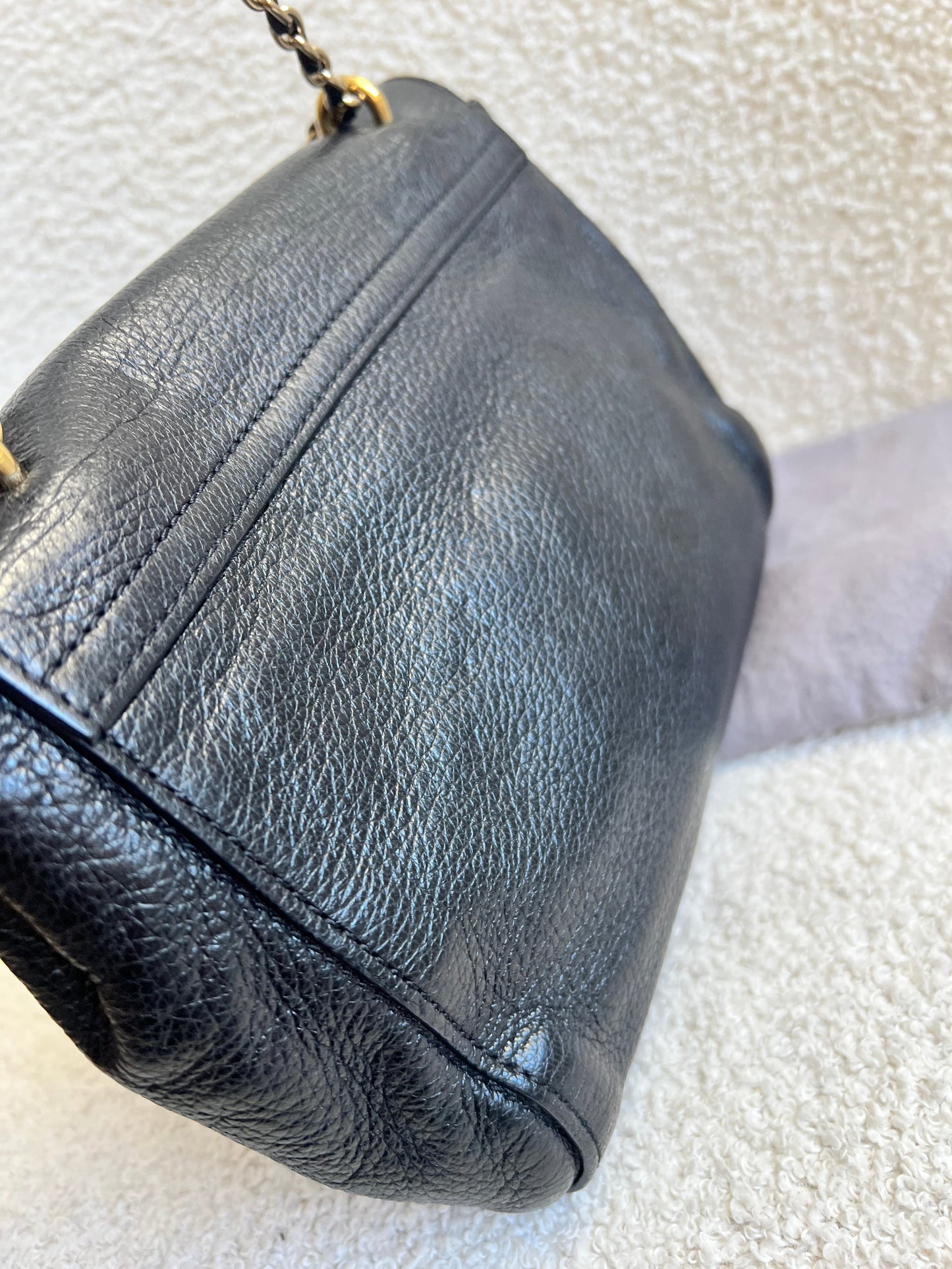 Mulberry Black Regular Lily with Gold Hardware (RRP £995)