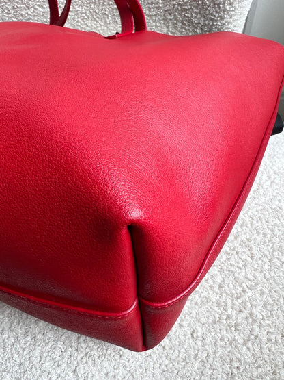 Yves Saint Laurent (YSL) Red E/W Shopping Tote (RRP £1115)
