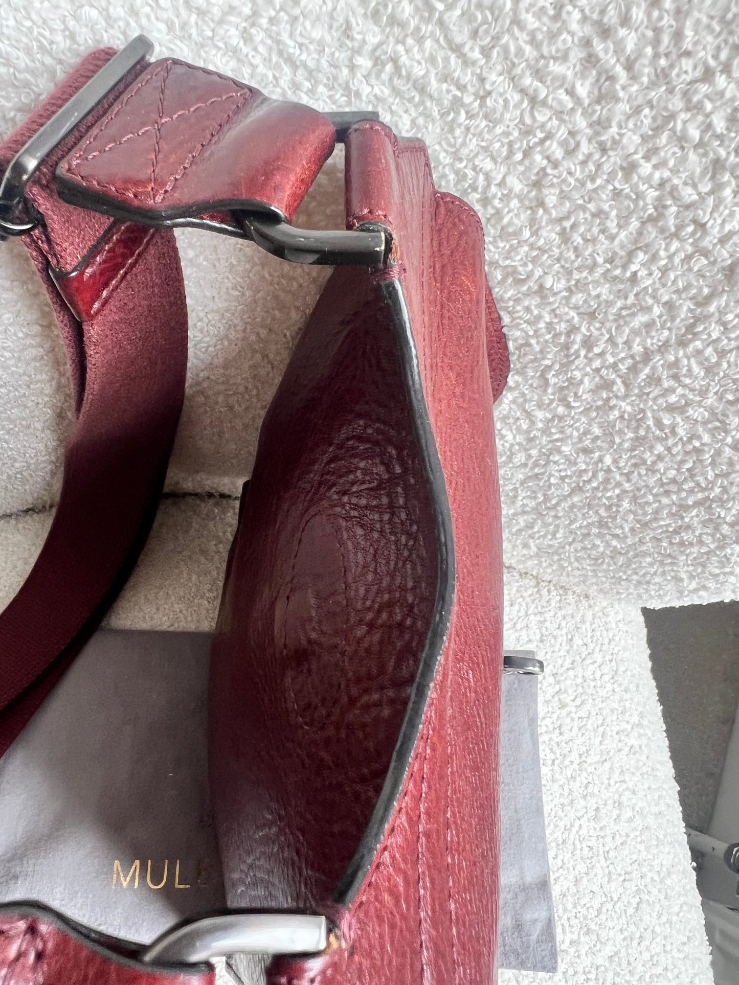 Mulberry Small Oxblood Antony