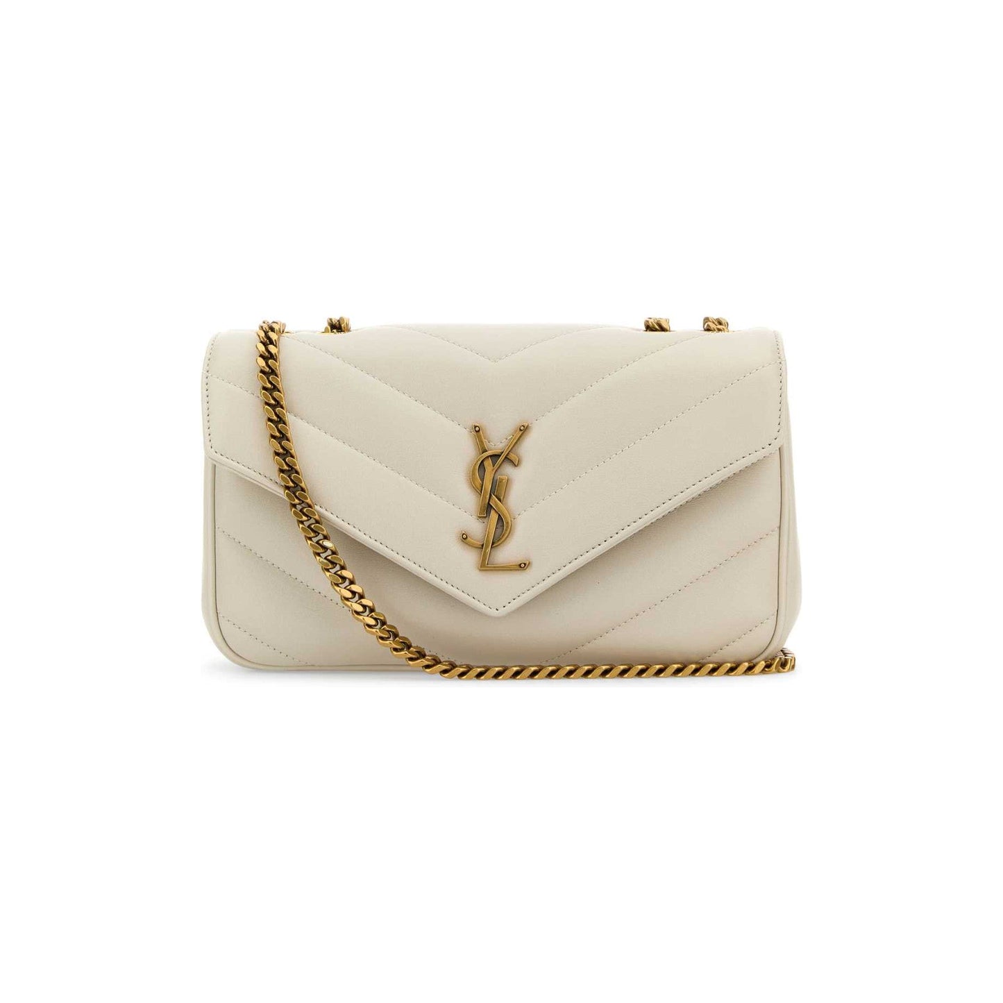 LOULOU small in MATELASSÉ lambskin