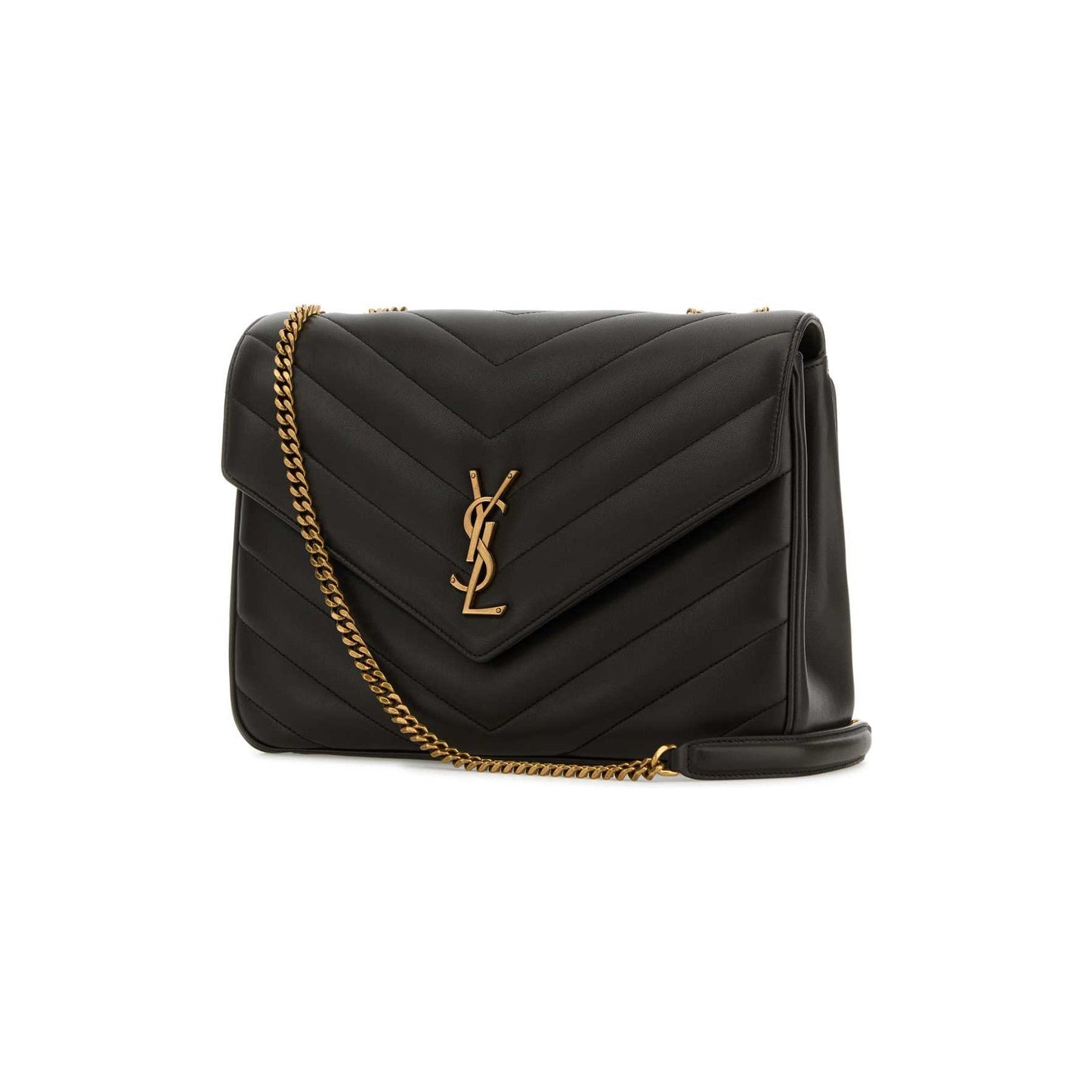 LOULOU large in MATELASSÉ lambskin