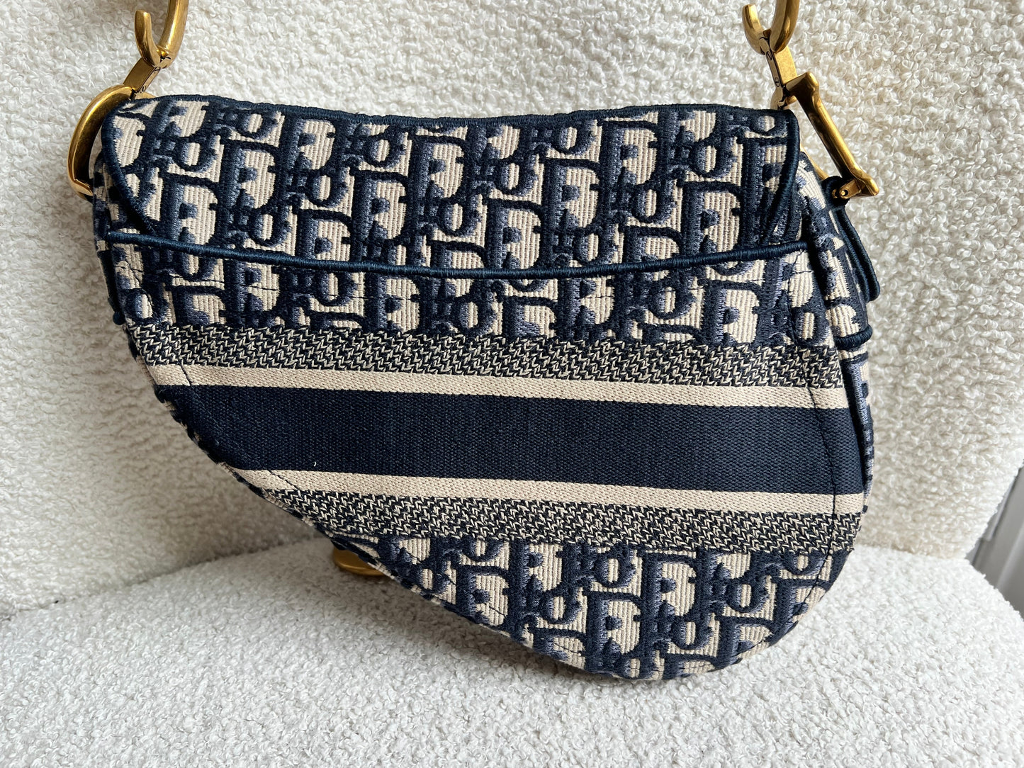 Christian Dior Oblique Saddle Bag