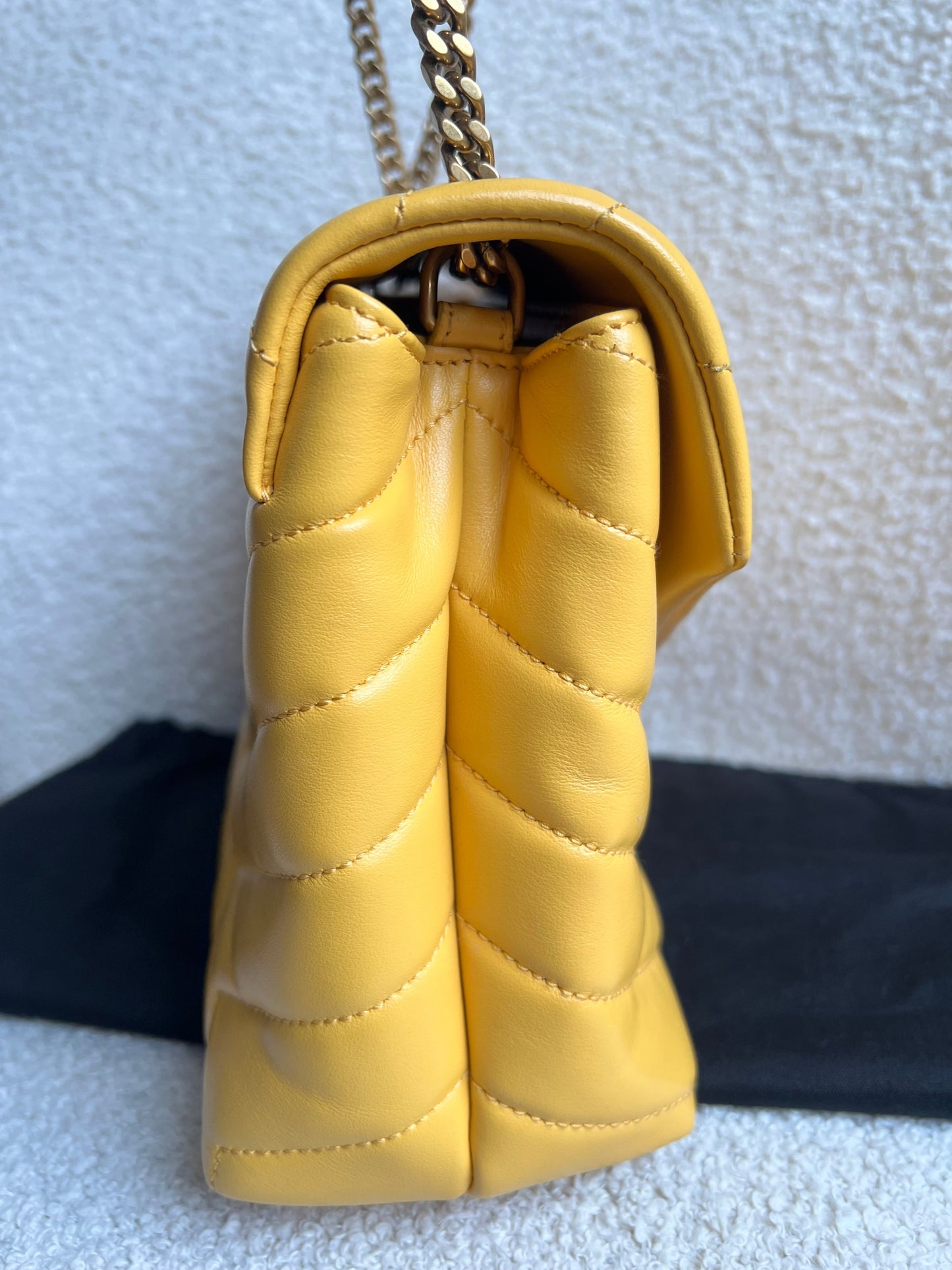 Yves Saint Laurent (YSL) Yellow Small Lou Lou (RRP £1,900)