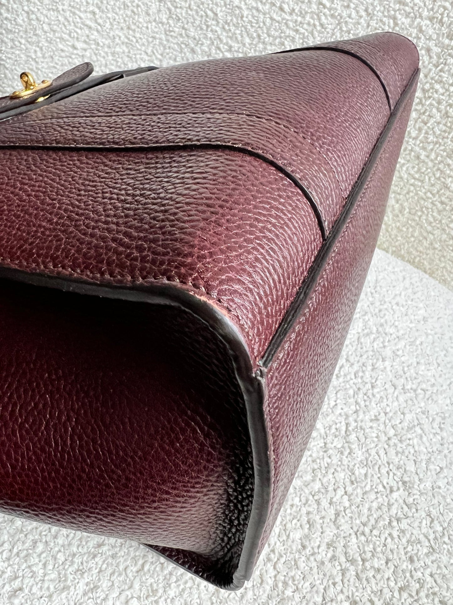 Mulberry Oxblood Small Zipped Bayswater (RRP £1,245)