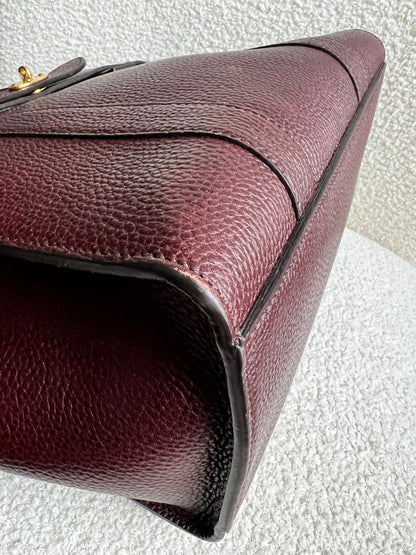 Mulberry Oxblood Small Zipped Bayswater (RRP £1,245)
