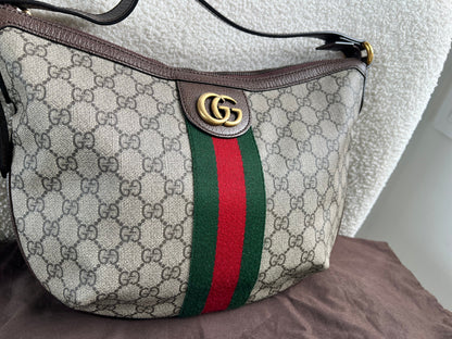 Gucci GG Supreme Ophidia Small Shoulder Bag (RRP £1190)