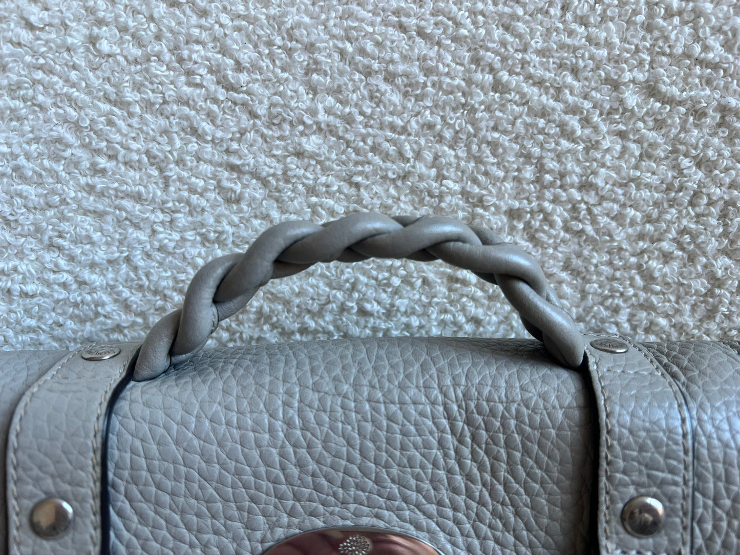 Mulberry Pale Grey Mini Alexa (RRP £1095)