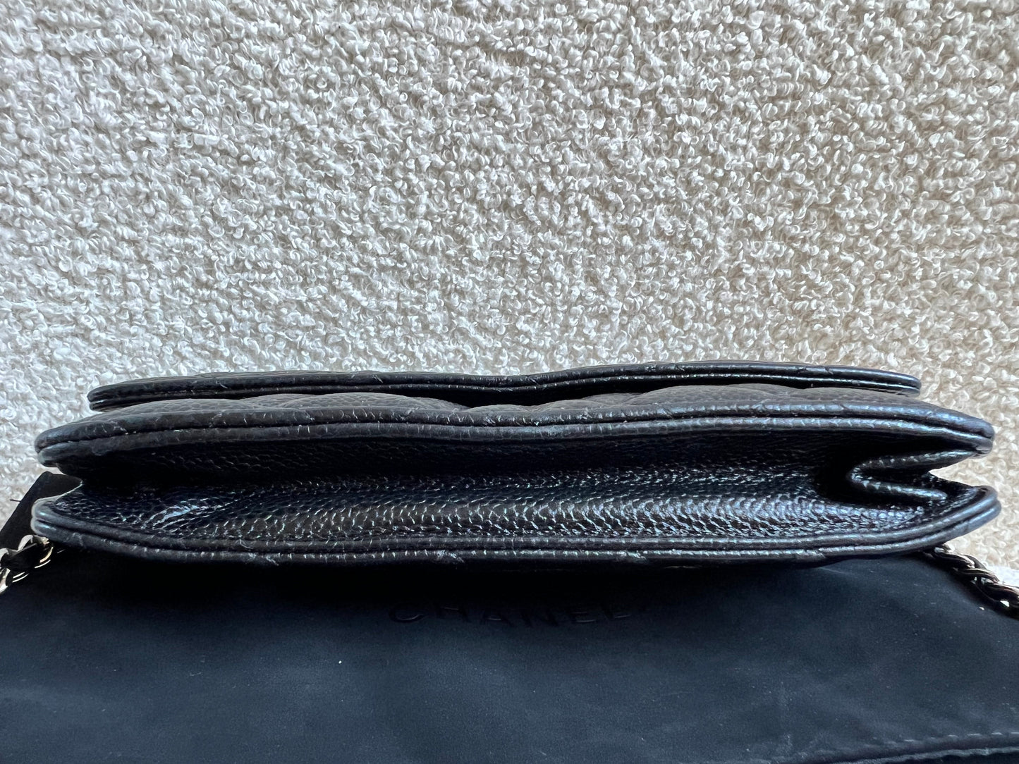Chanel Wallet on Chain in Black Caviar Silver Hardware (RRP £2,930)