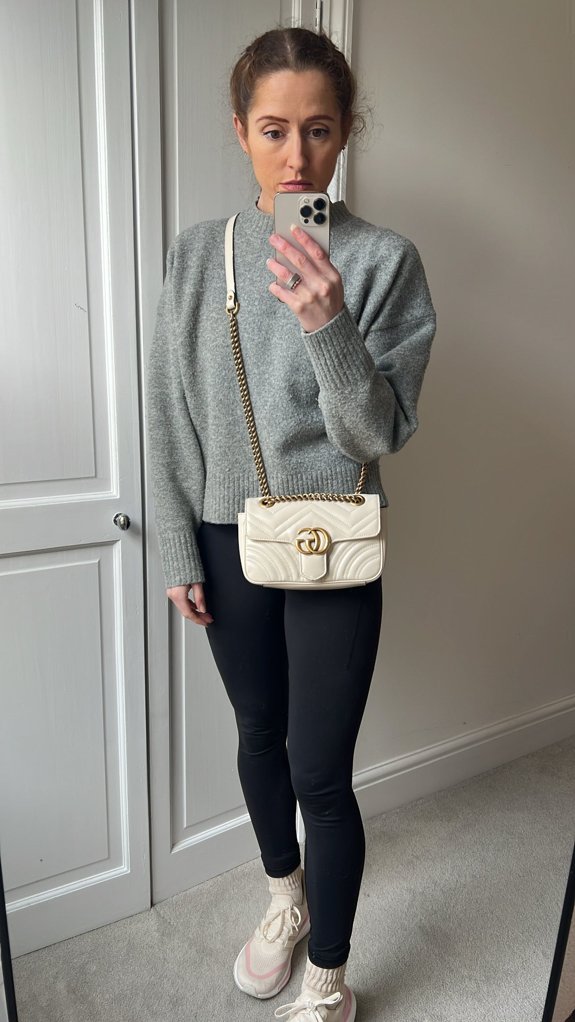 Gucci GG White Marmont Mini Shoulder Bag (RRP £1,890)