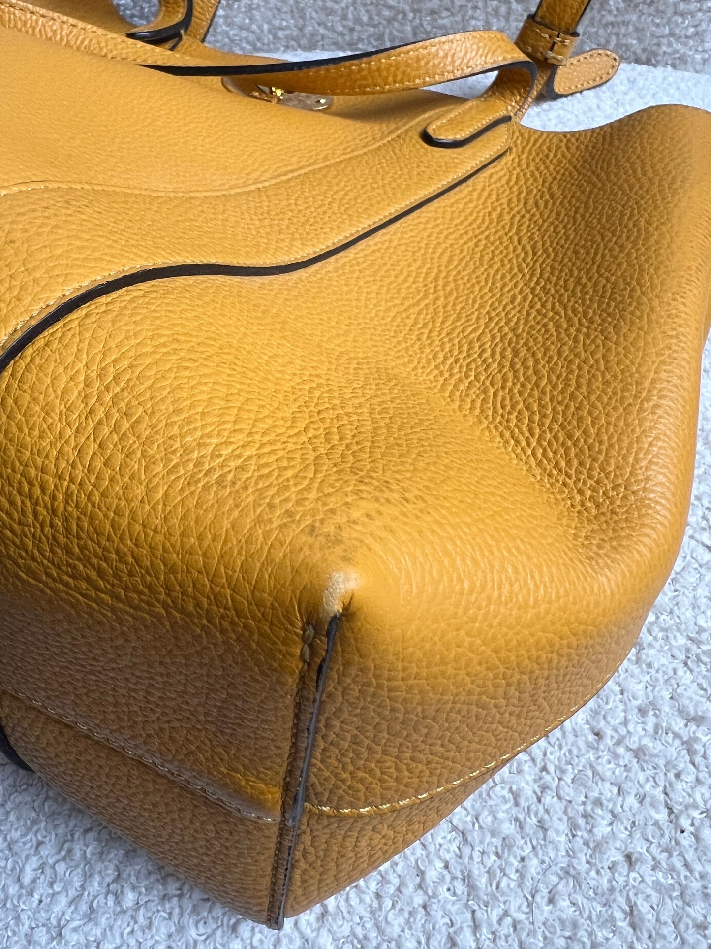 Mulberry Small Deep Amber Bayswater Tote (RRP £795)