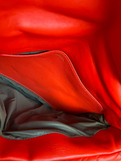 Mulberry Coral Orange Softie in Pillow Effect Nappa Leather (RRP £1650)