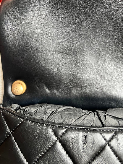 Chanel Candy Chain Mini Flap in Black Lambskin