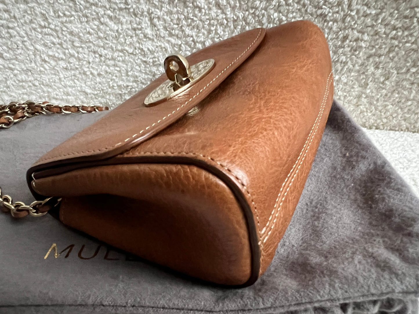 Mulberry Oak Mini Lily with Gold Hardware (RRP £395)