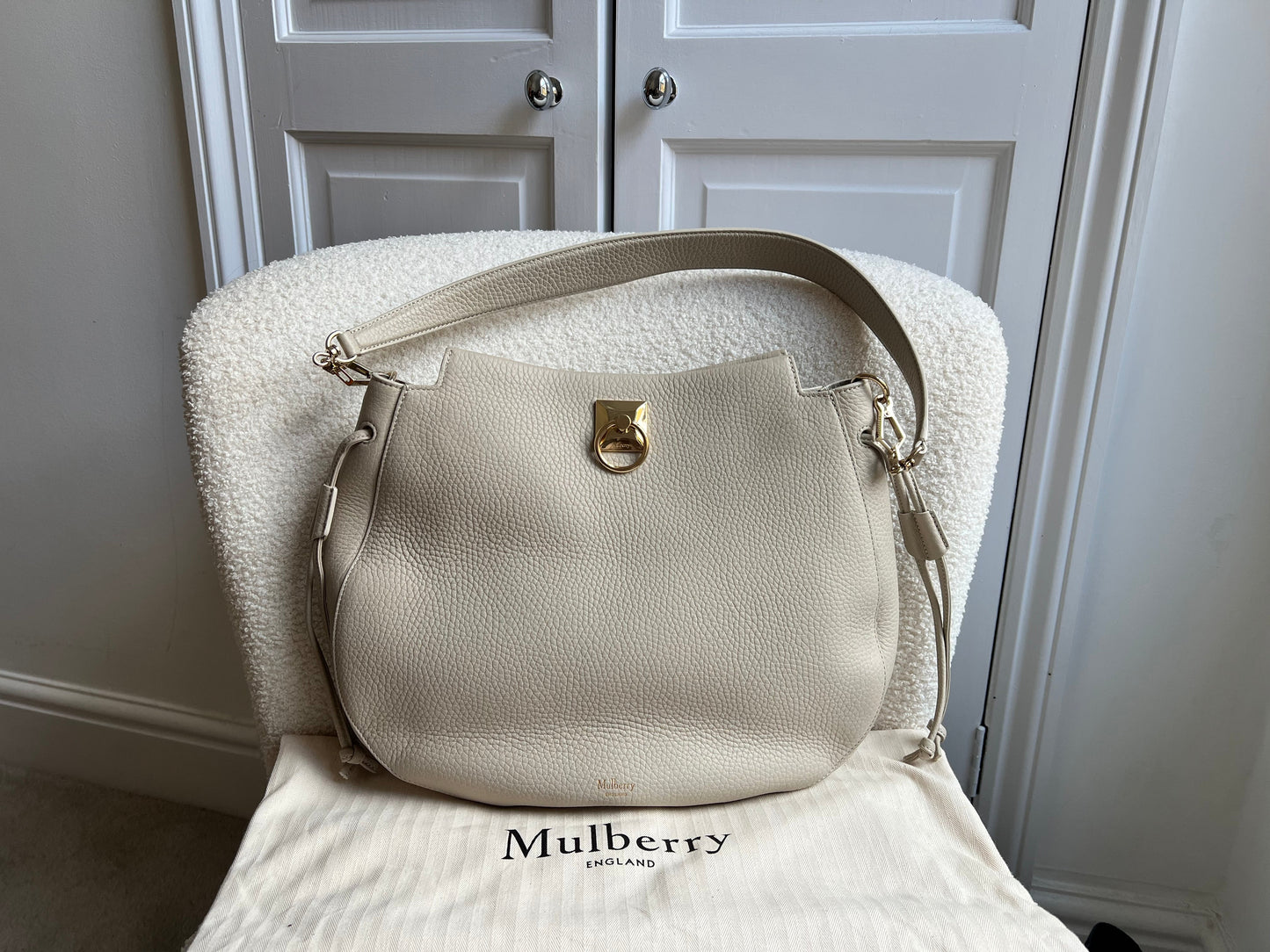 Mulberry Chalk Iris Hobo (RRP £1,395)