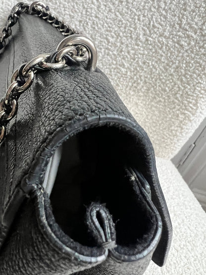 Mulberry Black Medium Lily with Silver Hardware (RRP £1095)