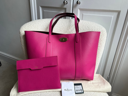 Mulberry Pink Bayswater Tote (RRP £845)