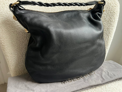 Mulberry Black Daria Hobo (RRP £795)
