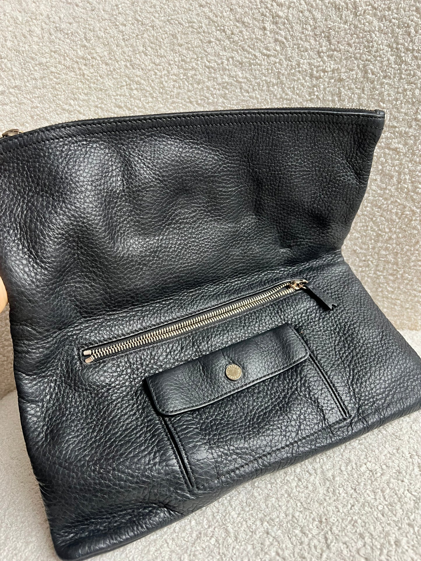 Mulberry Black Daria Clutch (RRP £550)