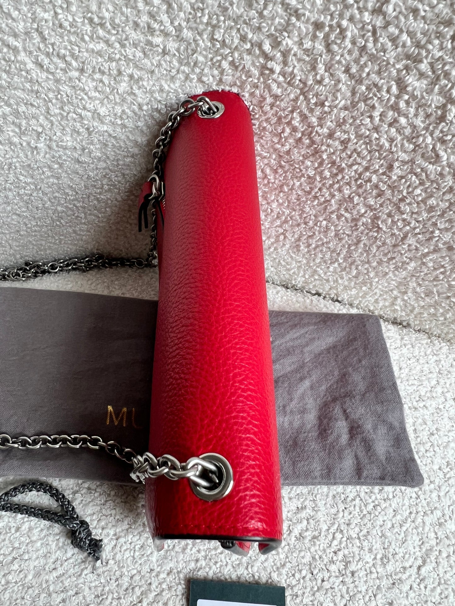 Mulberry Lancaster Red Small Darley Shoulder Bag (RRP £695)
