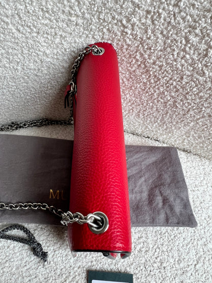 Mulberry Lancaster Red Small Darley Shoulder Bag (RRP £695)