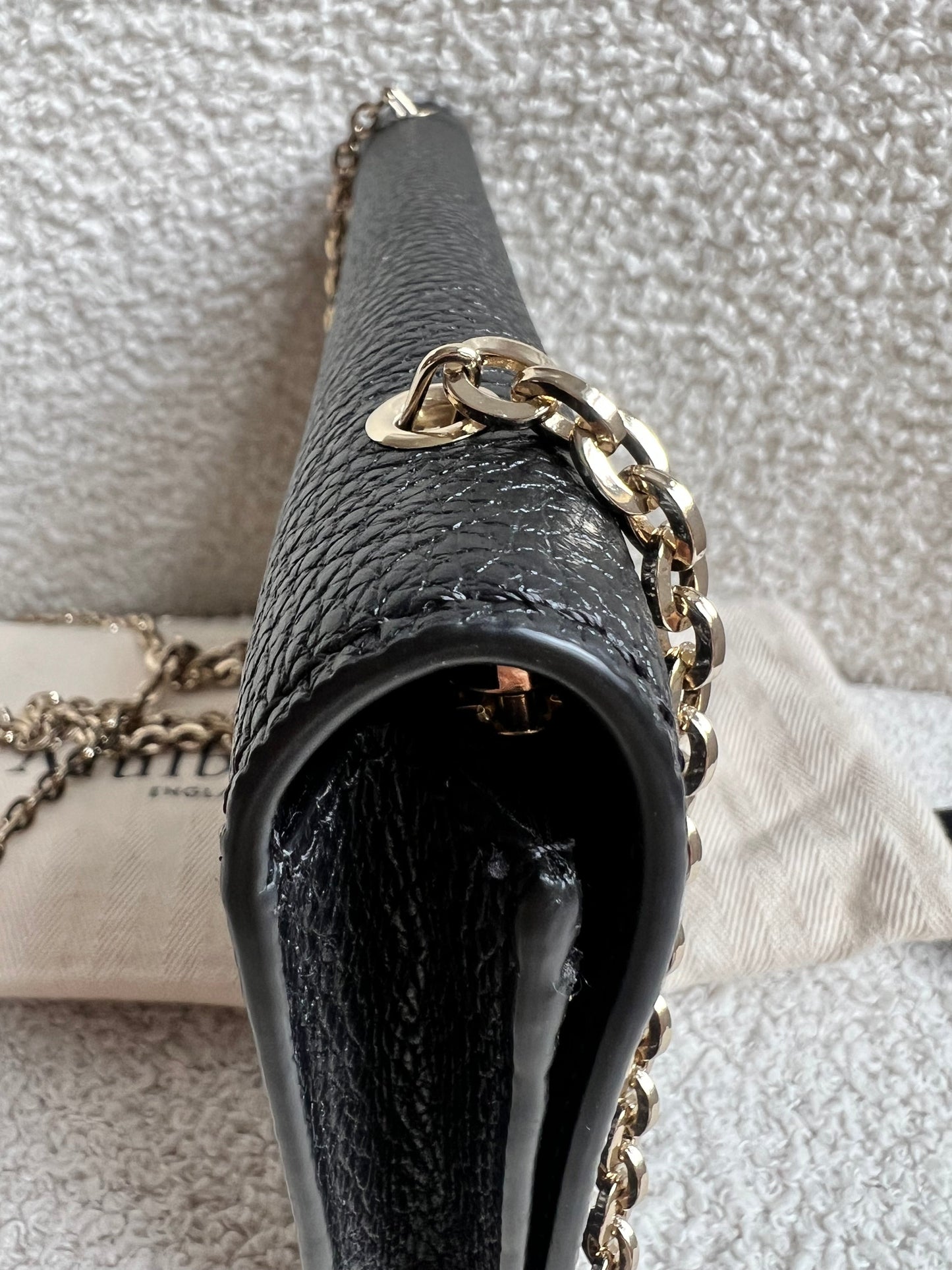 Mulberry Black Bayswater Clutch (RRP £495)
