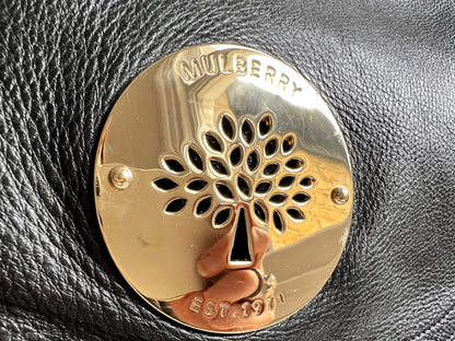 Mulberry Black Daria Satchel (RRP £795)