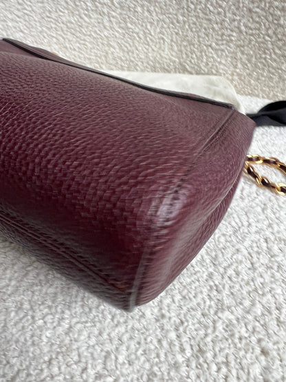 Mulberry Oxblood Regular Lily with Gold Hardware (RRP £895)