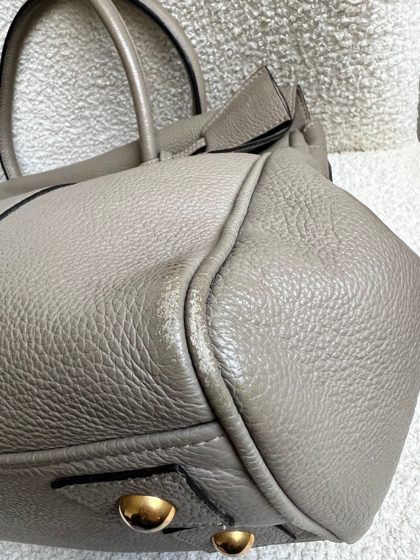 Mulberry Solid Grey Bayswater (RRP £1095)