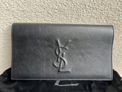 Yves Saint Laurent (YSL) Black Belle de Jour Clutch