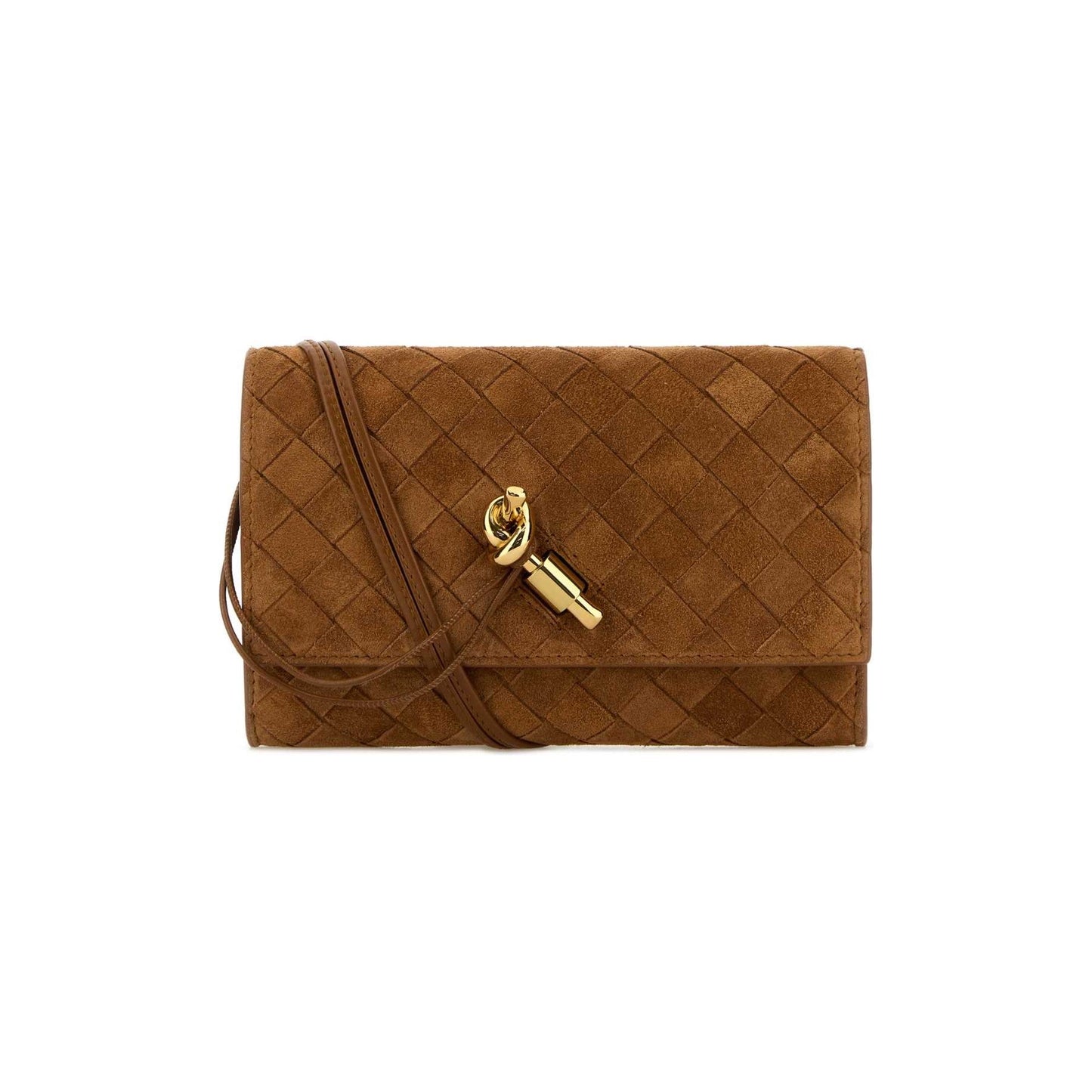 Andiamo pouch on strap in Amber