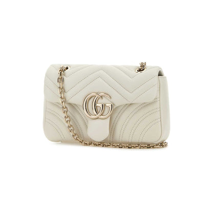 GG Marmont white small shoulder bag
