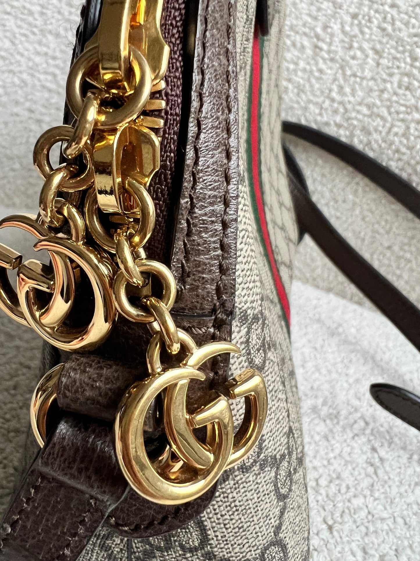 Gucci Ophidia GG Supreme Rounded Top Shoulder Bag (RRP £1,380)