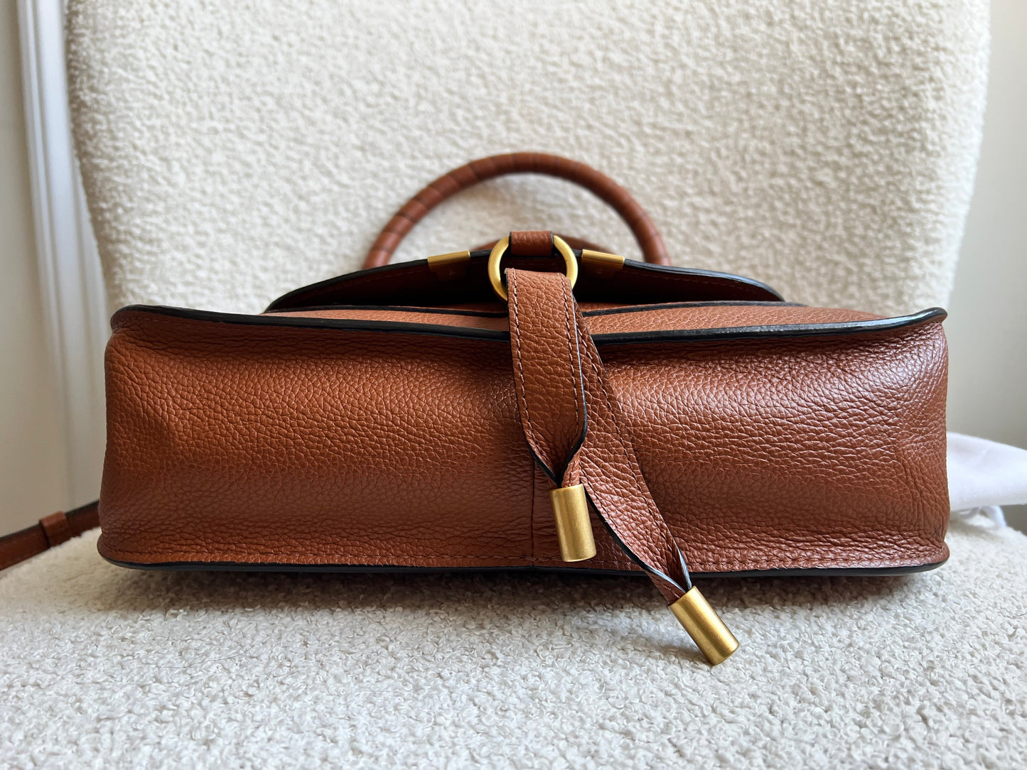 Chloe Tan Small Marcie Double Carry Bag (RRP £1690)
