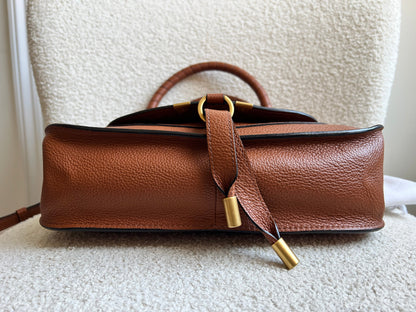 Chloe Tan Small Marcie Double Carry Bag (RRP £1690)