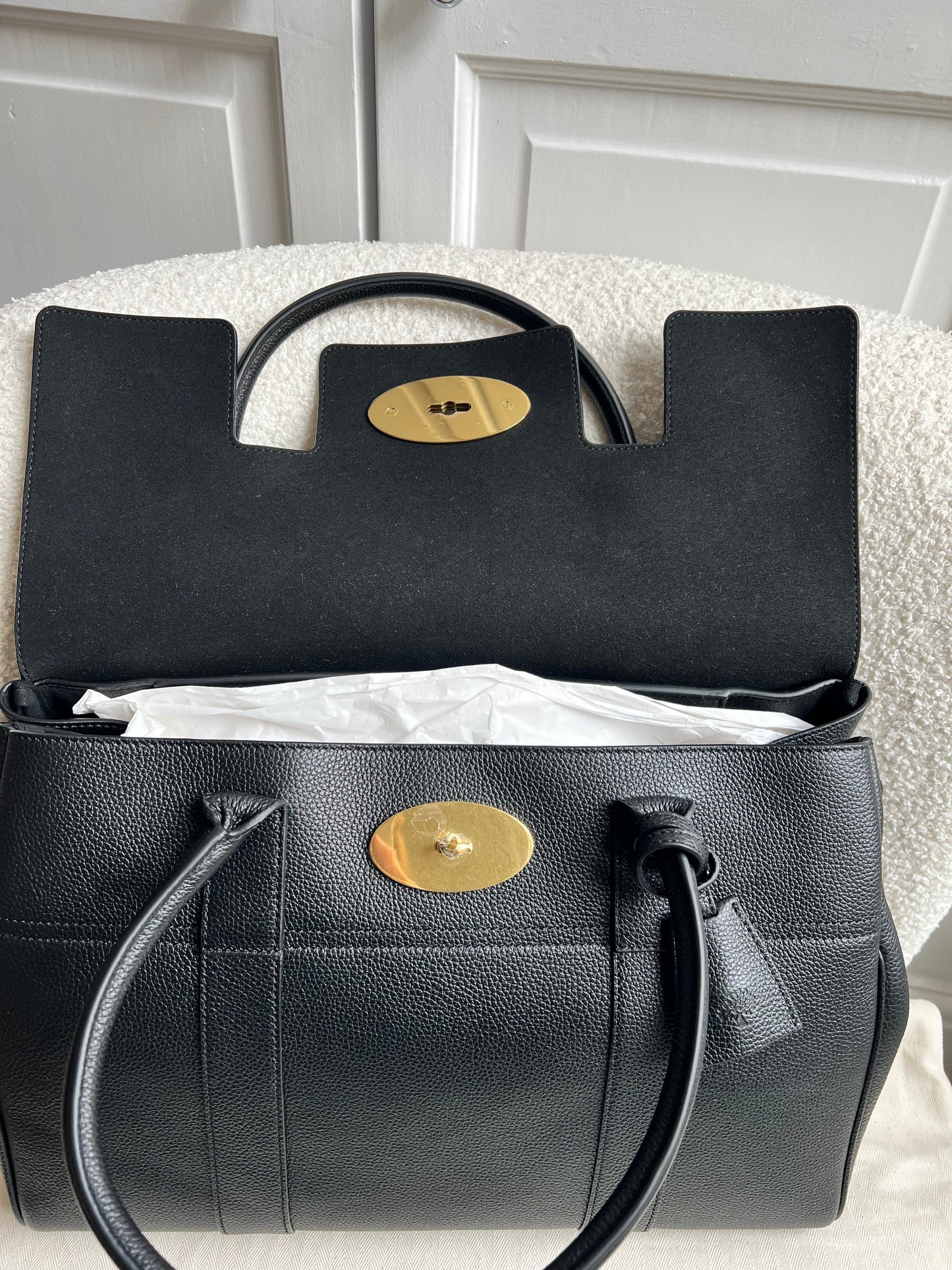 Mulberry Black Bayswater (RRP £1095)